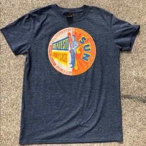 VTG Johnny Cash Greatest Records Sun Record Shirt